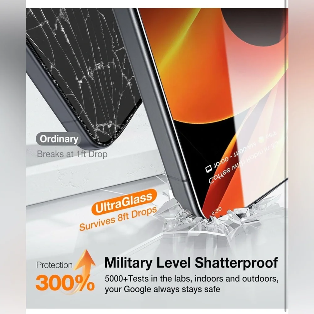 UltraGlass UNBREAK TOP 9H+ Glass for Google Pixel 9/9 Pro Screen Protector